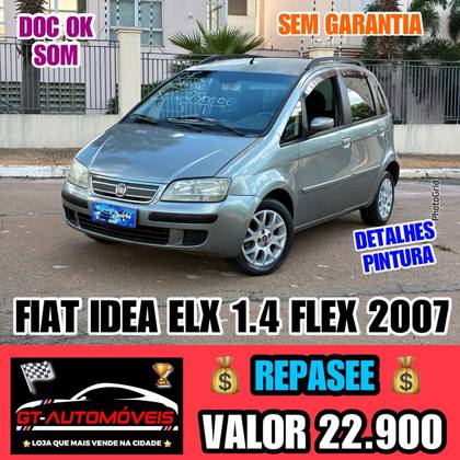 FIAT IDEA 1.4 MPI FIRE ELX 8V FLEX 4P MANUAL